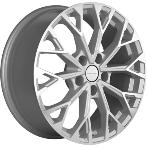 Диски Khomen KHW 1718 7x17 5*110 ET45 DIA67.1 F-Silver-FP Литой купить с бесплатной доставкой в пункты выдачи в Петербурге